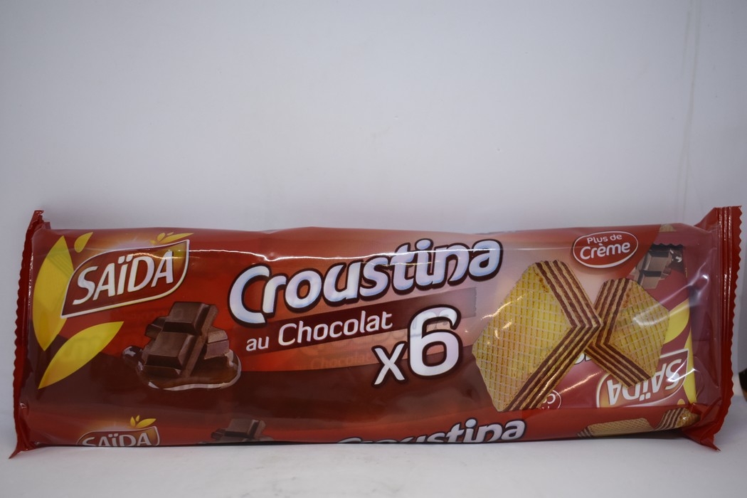 SAIDA - Croustina - Chocolat - 6 x 33g