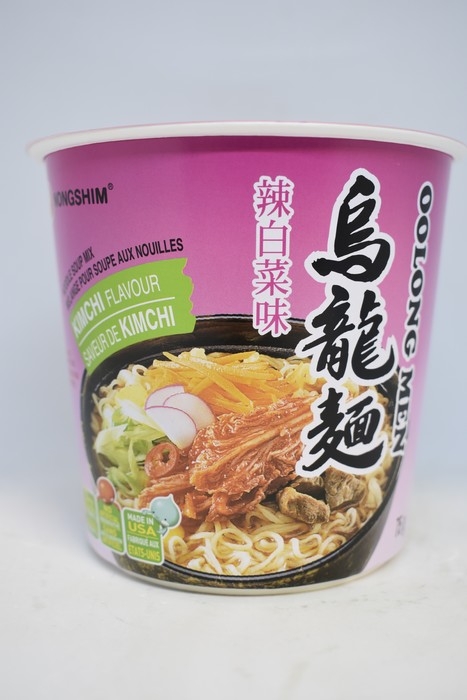 Oolong Men - Cup noodle - Kimchi - 75g