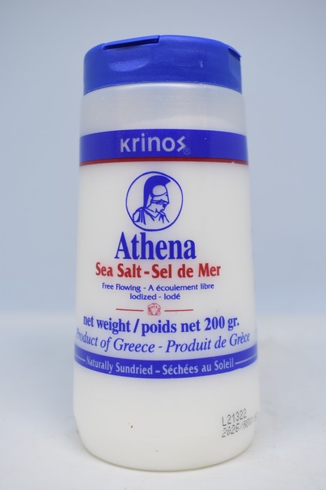athena - sel de mer - iodé - 200g