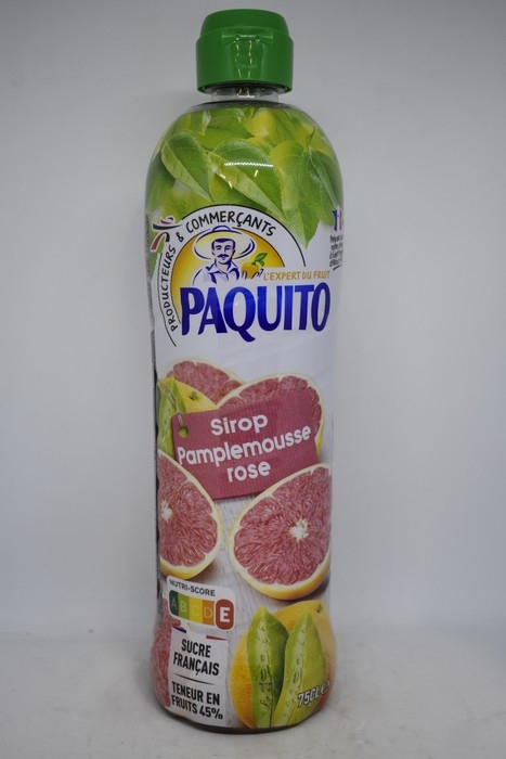 Paquito - Sirop de Pamplemousse rose - 75cl