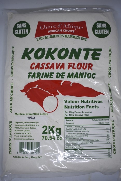 Kokonte - farine de manioc - 2kg