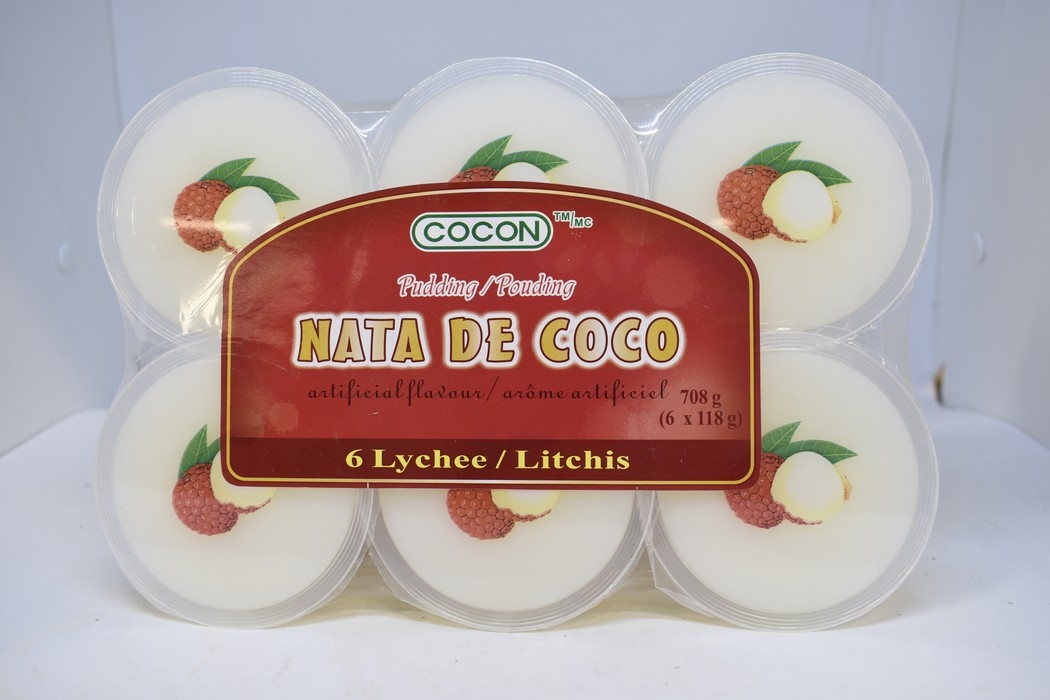 Nata de Coco - Litchis - 6x118g