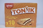 Tonik - Gaufrette cacao Vanille - 10 pcs