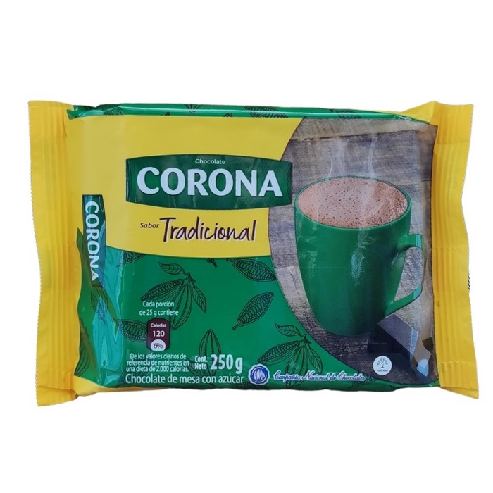 Corona - Chocolat pour chocolat chaud -  Traditionelle - 250g