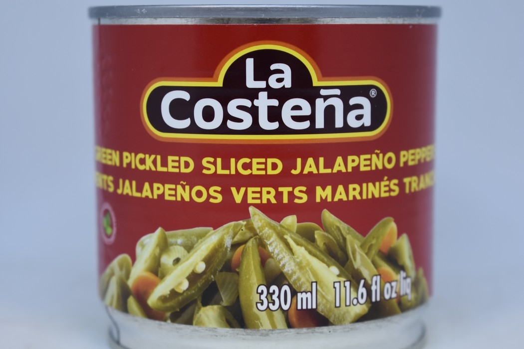 Green Pickled sliced Jalapeno Pepper - 330ml