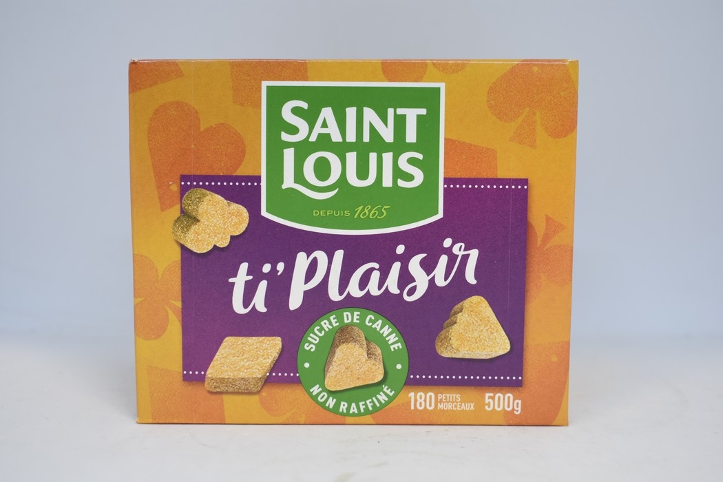 Saint Louis - ti' Plaisir - sucre de Canne non raffiné - 500g