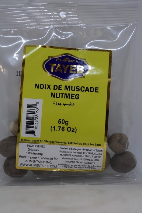TAYEB - Noix de muscade - 50g