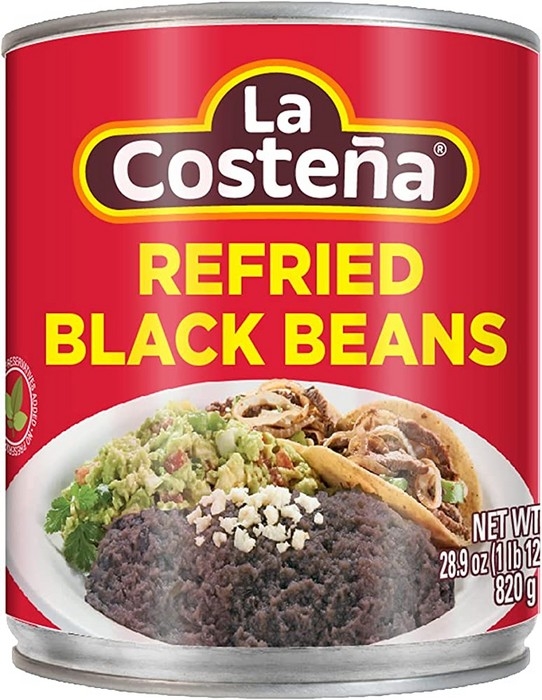 La Costena - Refried black beans-772ml
