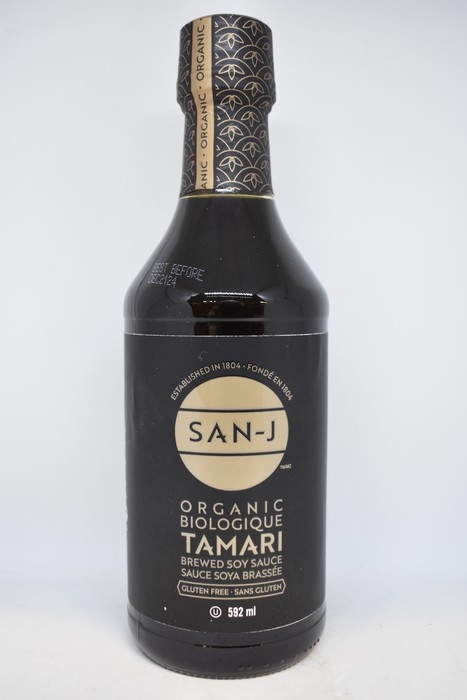 San-J - Sauce tamari - Biologique - 12x592ml