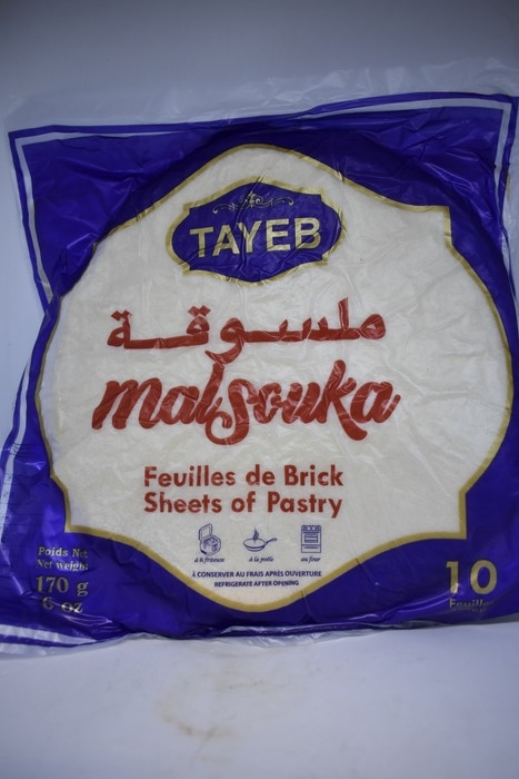 Tayeb - Malsouka - Feuilles de brick - 10 Feuilles