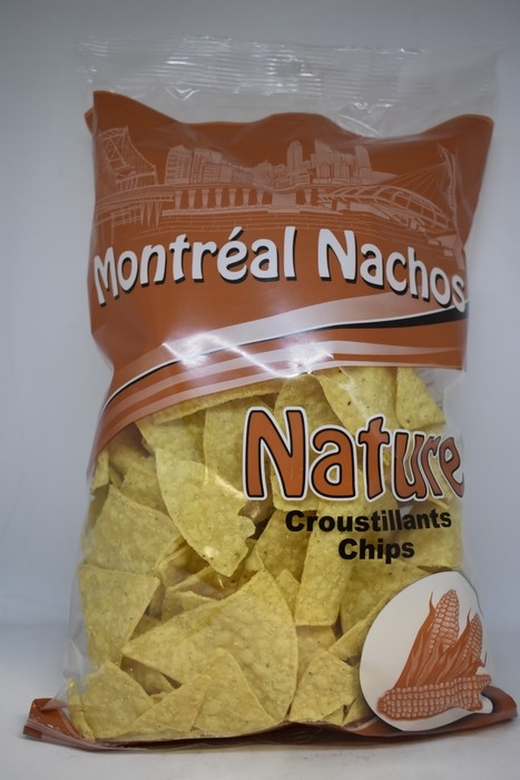 Montréal Nachos - Croustilles de mais - Nature - 250g