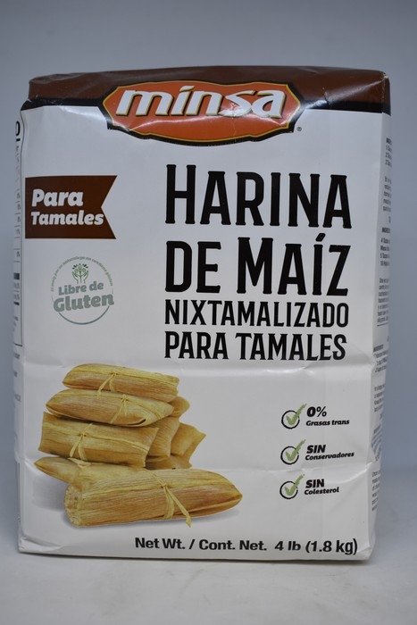 Minsa - Instant Corn masa mix for tamales - 1.8kg