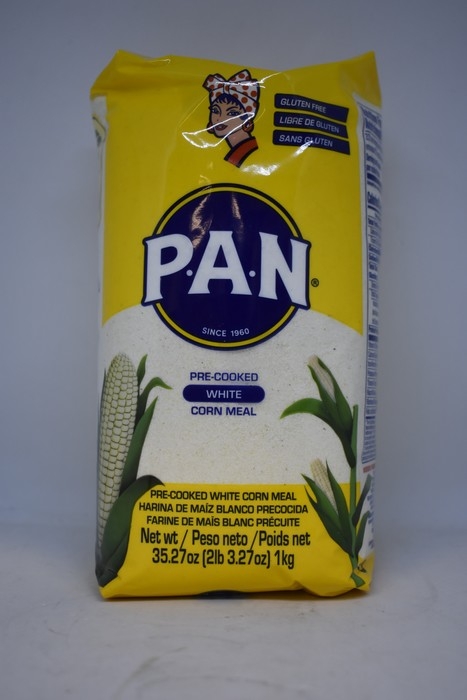 P.A.N. - Pre-Cooked - White Corn Meal - 1kg
