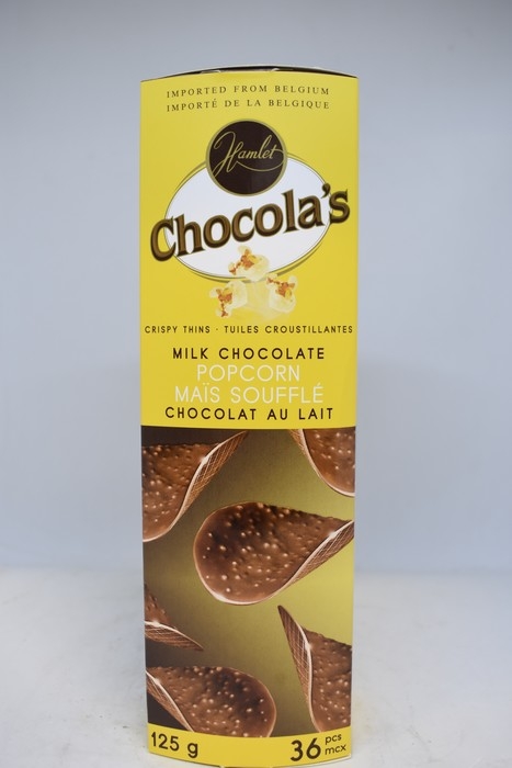 Hamlet Chocola`s - Croustilles au Maïs Soufflé Chocolat au Lait - 125g