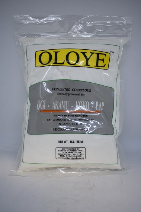 Oloye - farine de mais fermentée - Ogi - 453g
