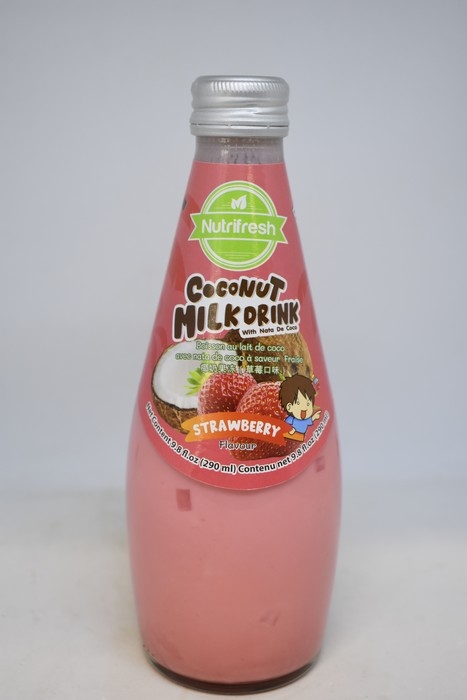 Nutrifresh - Coconut milk drink - Fraise - 290ml