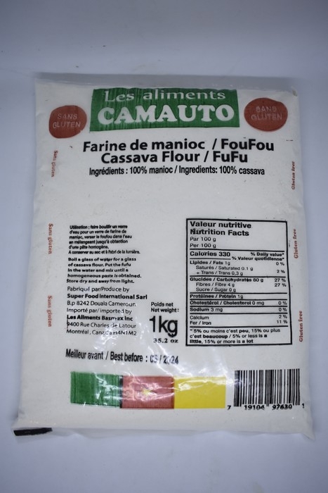 Choixm d'afrique - farine de manioc - 1kg