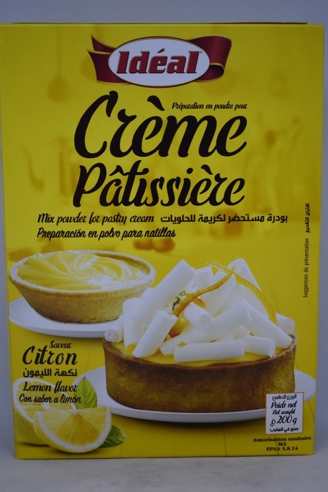 Ideal - Creme Patissiere - Citron - 200g