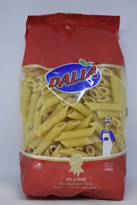 Dalia - Pâtes alimentaires de blé dur - Plume - 500g