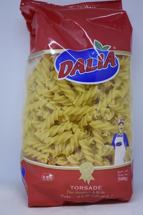 Dalia - Pâtes alimentaires de blé dur - Torsade - 500g
