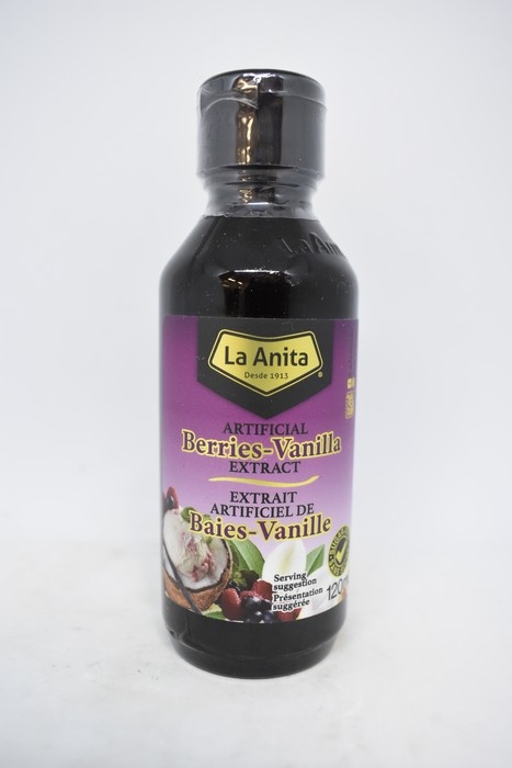 La Anita - Extrait Artificiel de Vanille et Baies - 120 ml