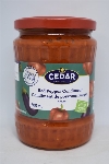 Cedar Phoenicia - Ajvar - Condiment de Poivrons Rouges DOUX - 500ml