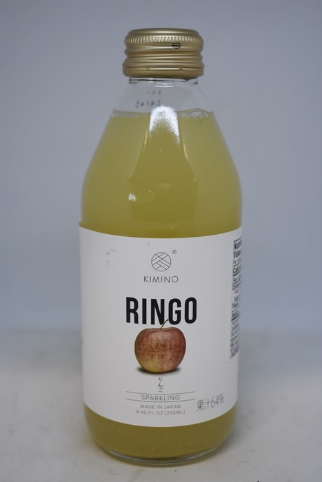 Kimino - Boisson Pétillante au Pomme (Ringo) - 250ml