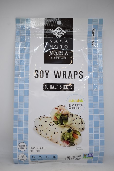 Soy Wrappers-Ready to use - 10 half sheets - 21g