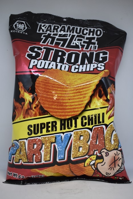 Karamucho - Strong Potato Chips - Super hot chili - 175g