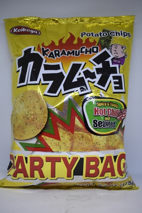 Karamucho - Potato Chips - Hot chili with Seaweed - 175g
