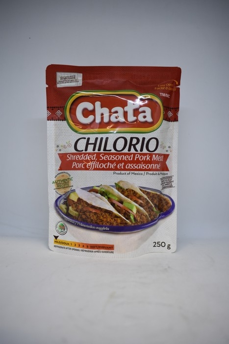 Chata - Chilorio - Porc Effiloché et Assaisonné - 250g