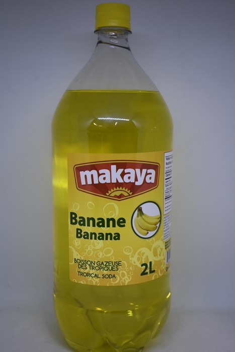 Makaya - Banane - Boisson gazeuse - 2L