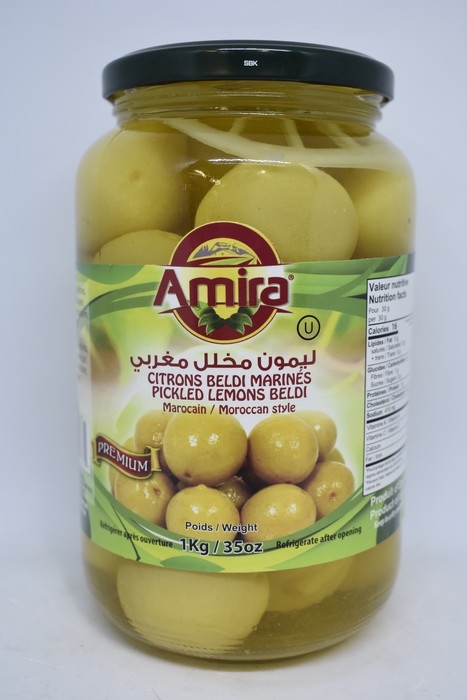 Amira - Citrons Beldi Marinés - Style Marocain - 1Kg