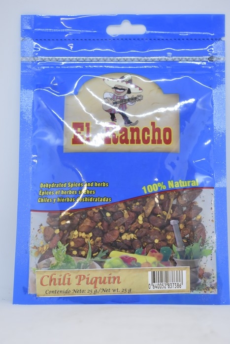 El Rancho - Épice et herbes sèches - Chili Piquin - 25g