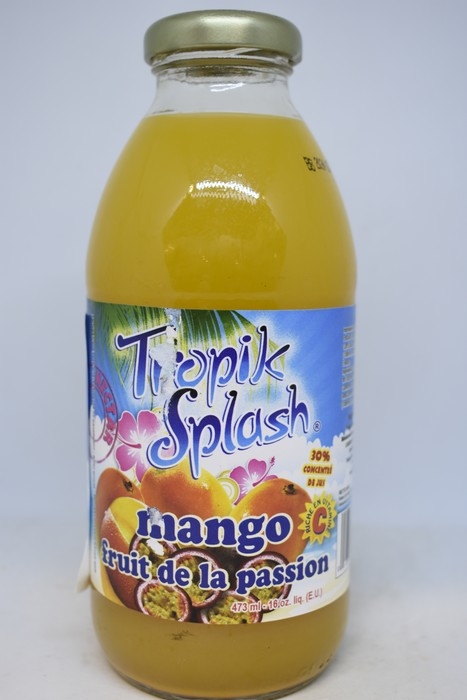 Tropik Splash - Nectar de Mangue&Fruit de la Passion - 473ml