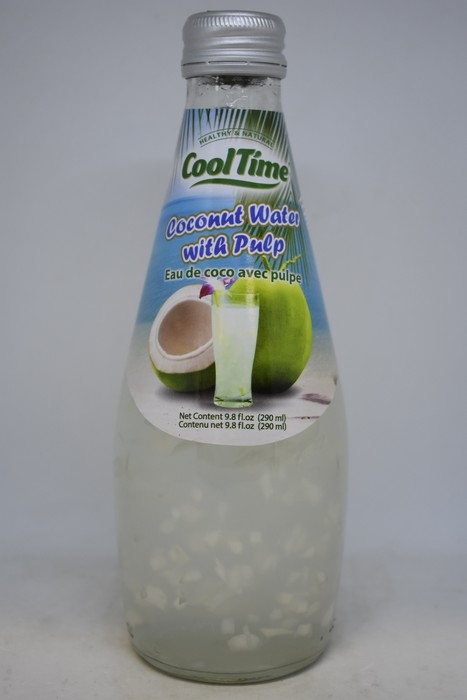 Cool Time - Eau de coco avec Pulpe - 290ml