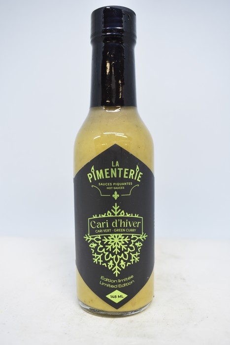 La Pimenterie - Sauce de Curry vert - Cari D'hiver - Édition Limité -178ml