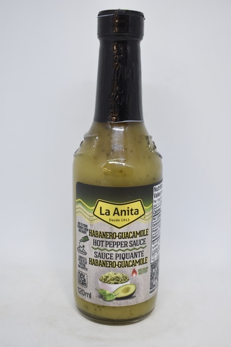 La Anita - Sauce Piquante Habanero-Guacamole - 120ml