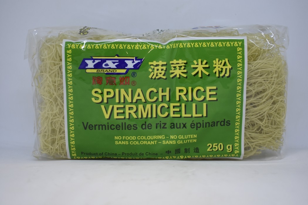 Y&Y - Vermicelles de riz - Epinards - 250g