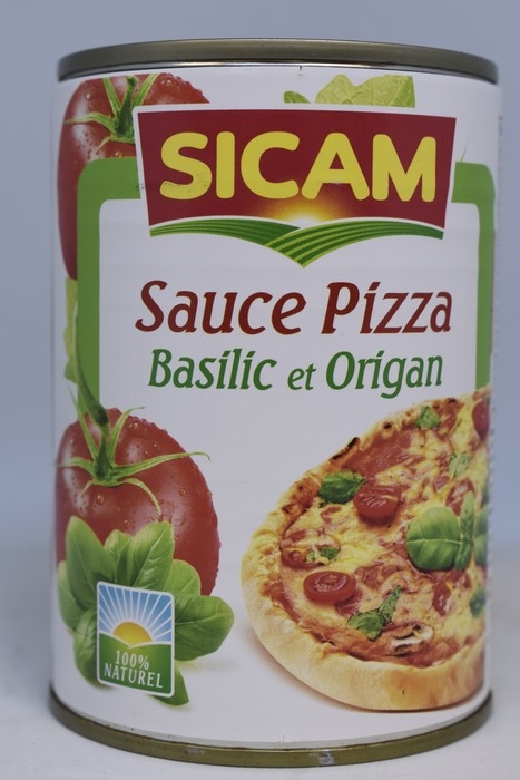Sicam - Sauce a Pizza - Basilic et Origan - 400g
