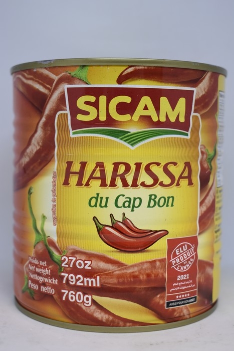 Sicam - Harissa du Cap Bon - 760g