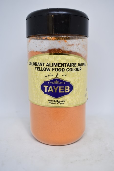 TAYEB - Colorant Alimentaire - Jaune - 180g