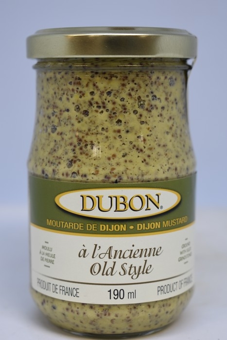 Dubon - Moutarde de Dijon à l'ancienne - 190ml