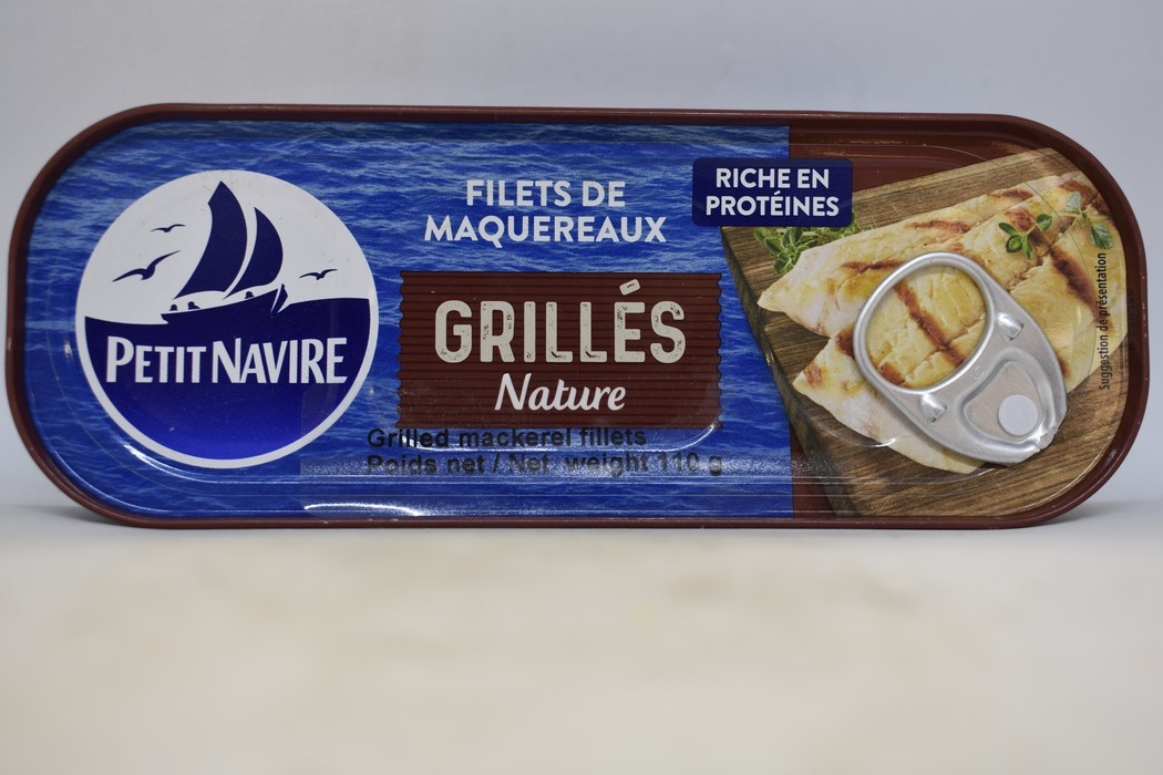 Filet de Maquereaux Grillés - Nature - 110g