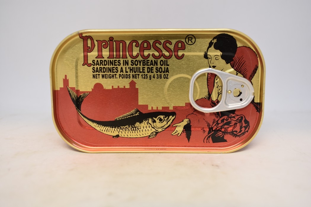 Princesse - Sardines à l'huile de Soja - 125g
