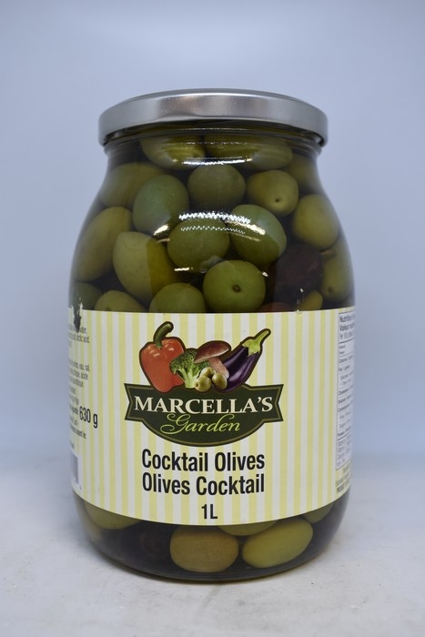 Marcella's Garden - Olives Cocktail - 630g