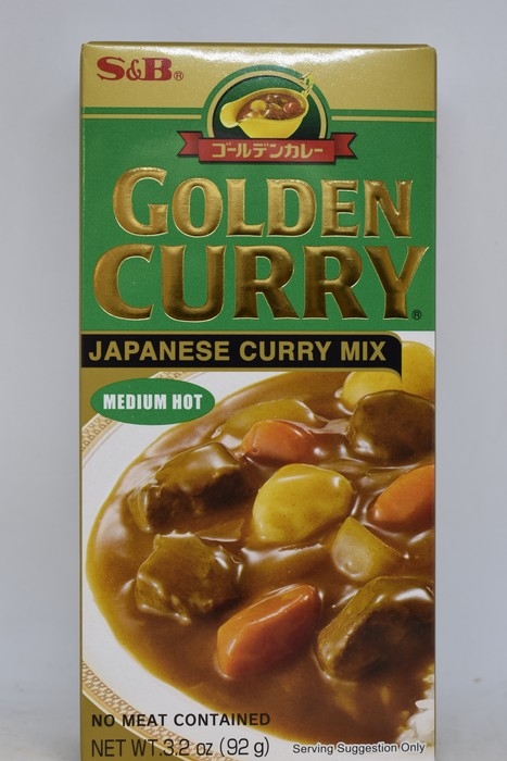 S&B - Golden Curry - mélange a curry japonais - Medium fort - 92g