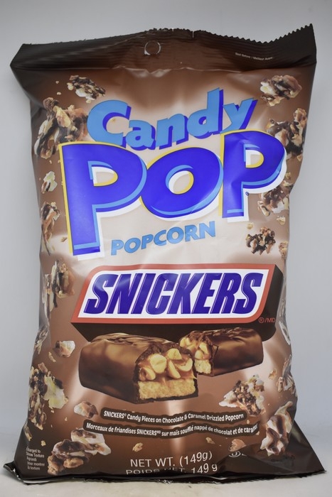 Candy Pop - Popcorn - Snicker - 149g