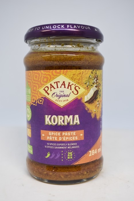 Pataks - Korma - Pâte d'épices - 284ml