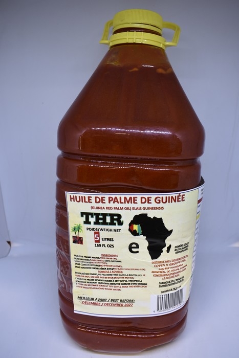 Thr - huile de palme de guinée - 5L